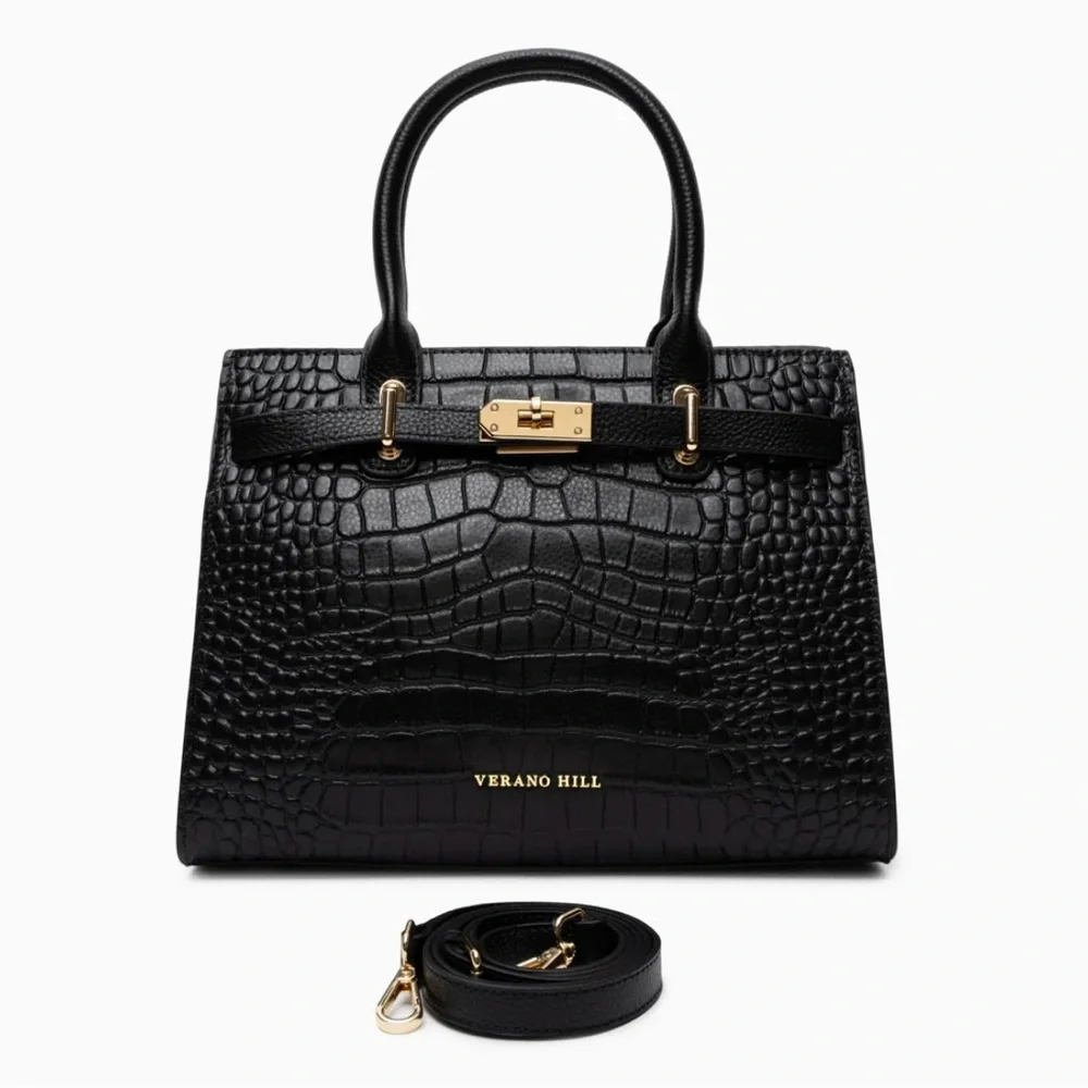 Sage Green, Verano Hill Genuine Leather Marseille Bag - Picture 7 of 7